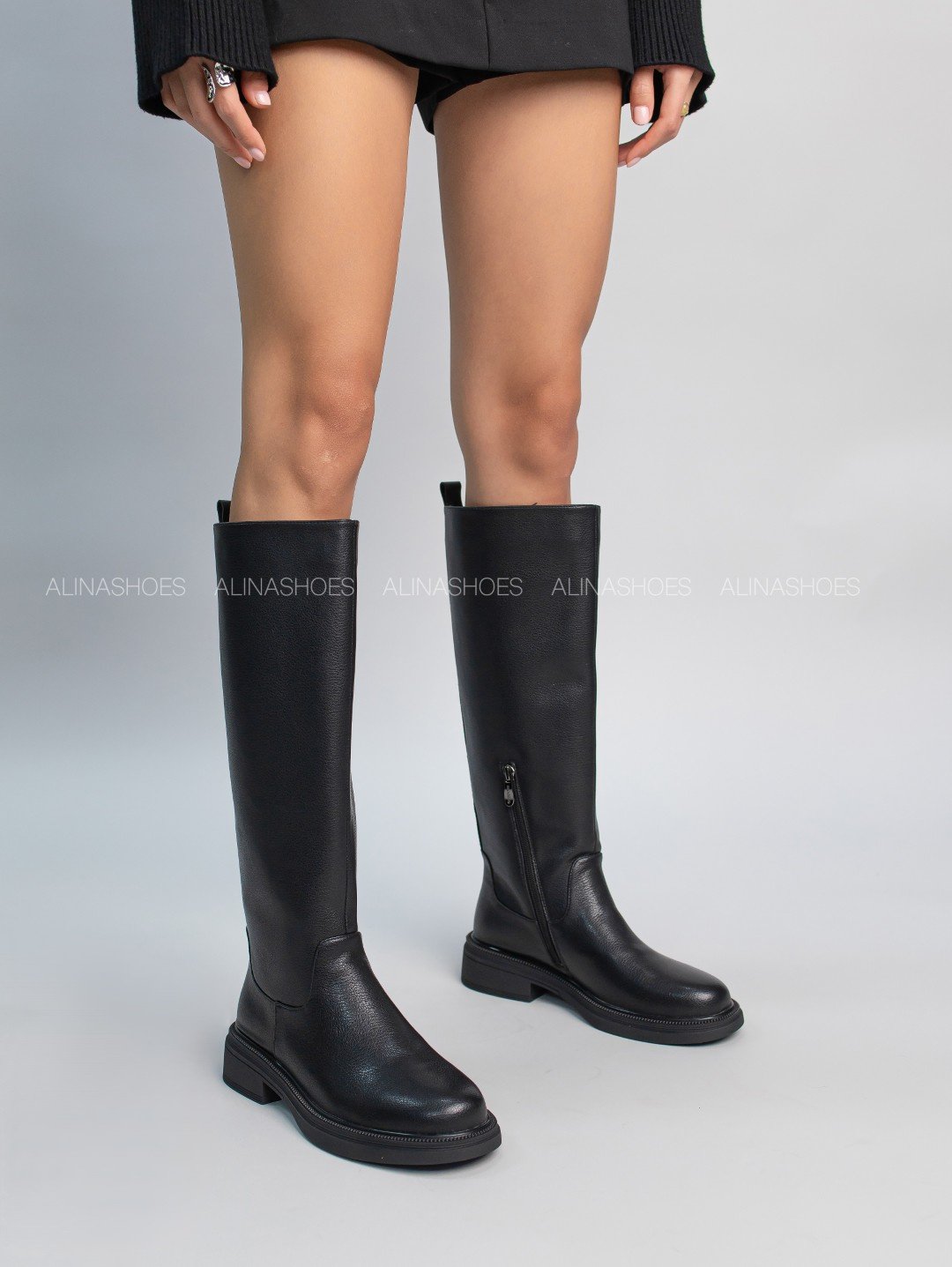 Сапоги alinashoes black 37 купить,NaN