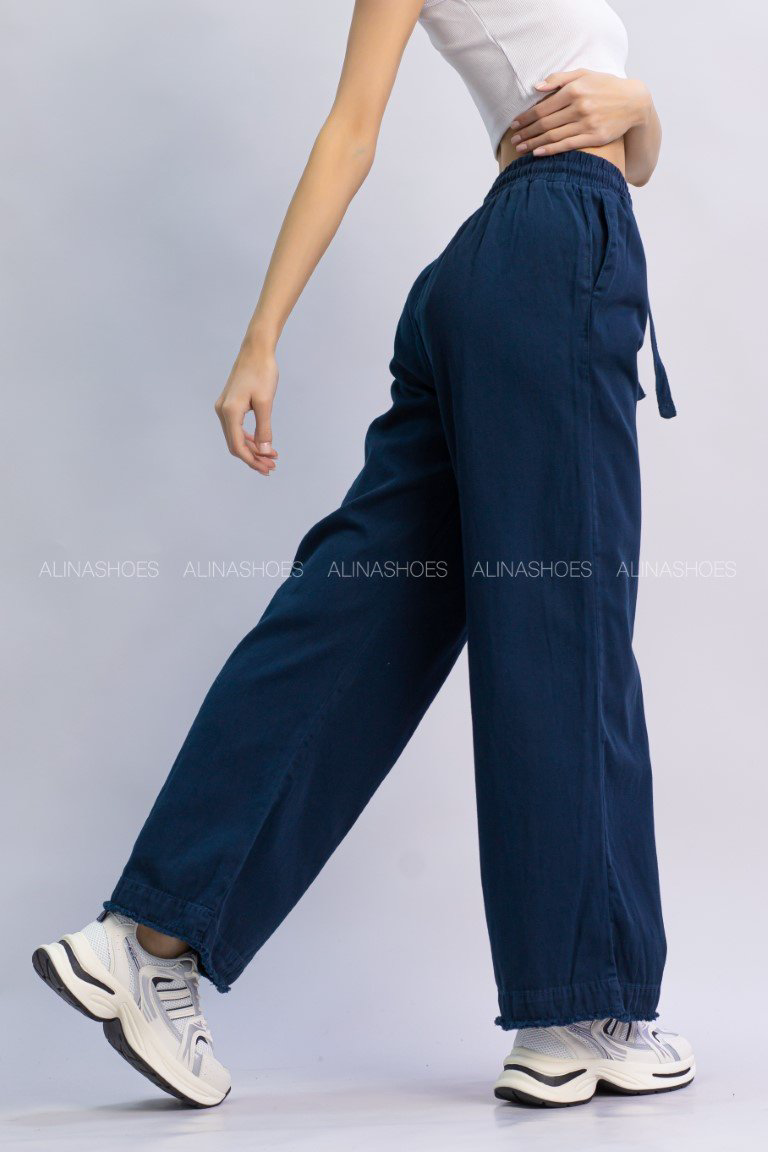 Джинсы прямые alinashoes синий купить,NaN