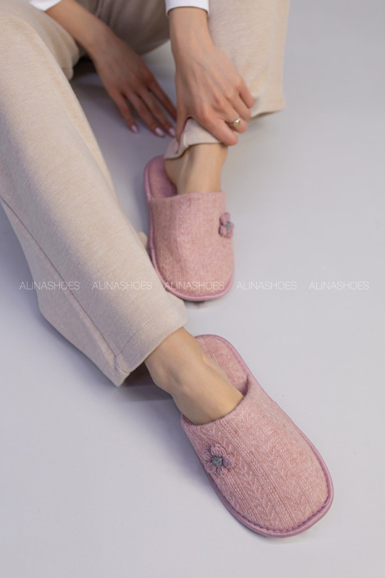 Тапочки alinashoes розовый купить,NaN