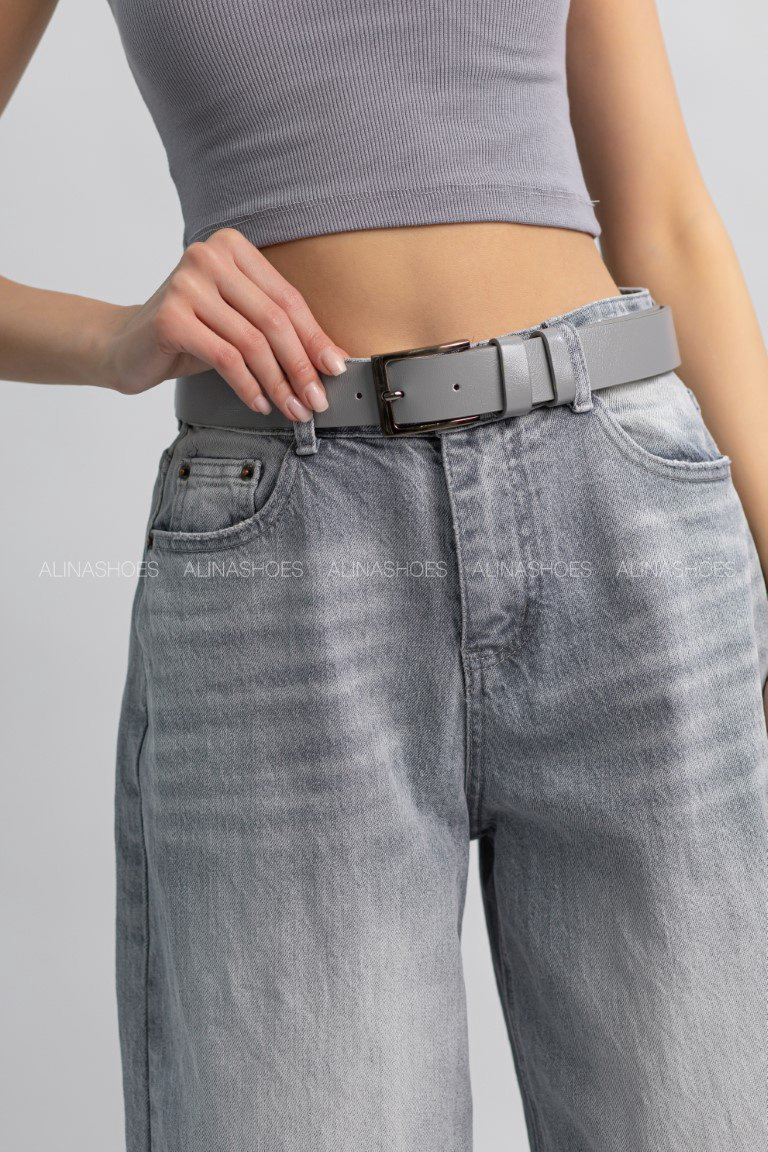 Джинсы прямые alinashoes серый купить,NaN
