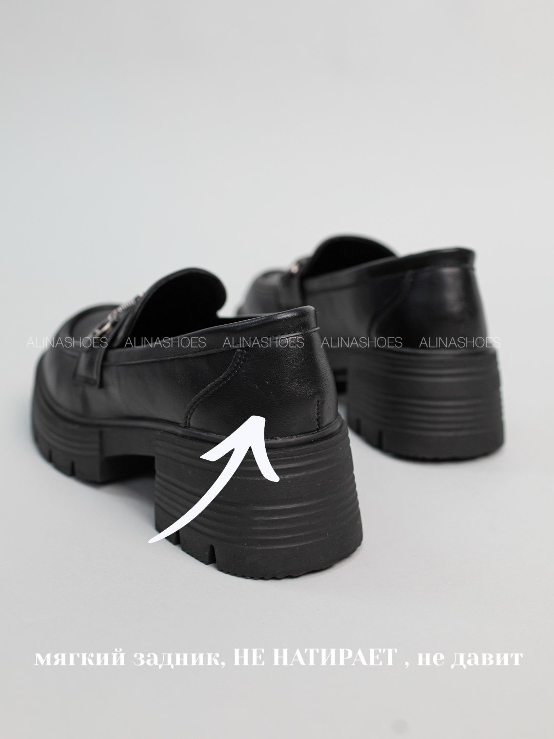 Лоферы alinashoes black 38 купить,NaN