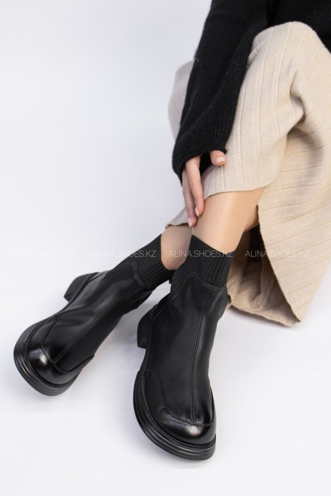 Ботинки alinashoes black 35 купить,NaN
