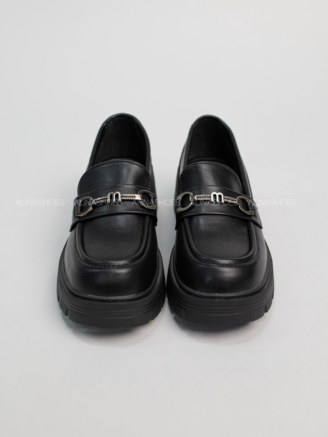 Лоферы alinashoes black 38 купить,NaN