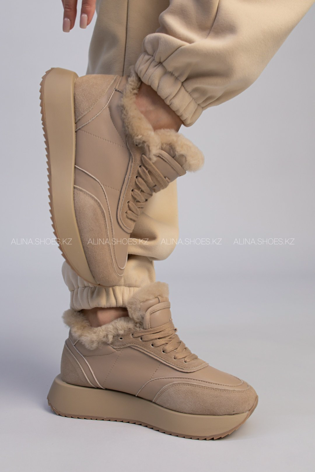 Кроссовки alinashoes коричневый купить,NaN