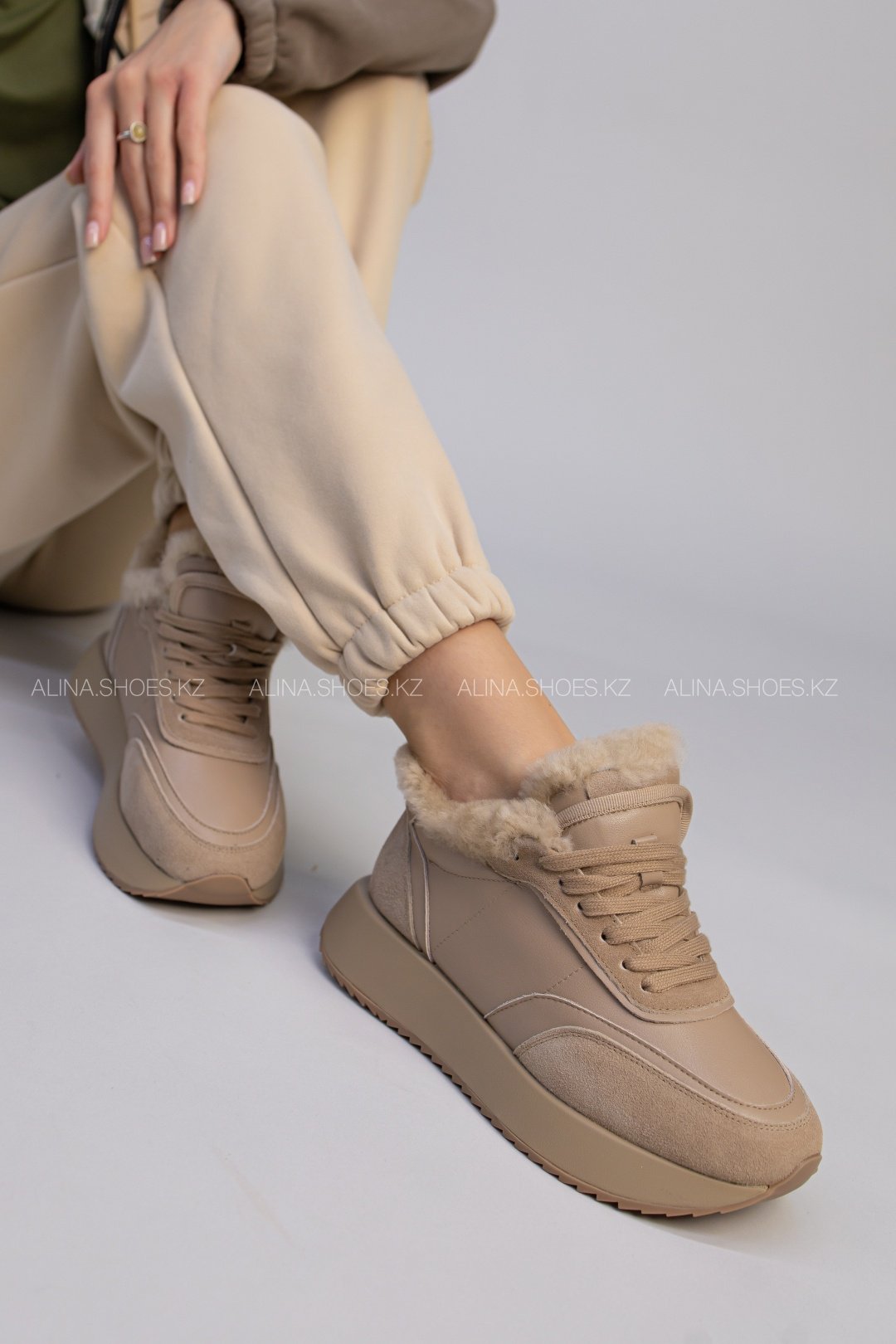 Кроссовки alinashoes коричневый купить,NaN