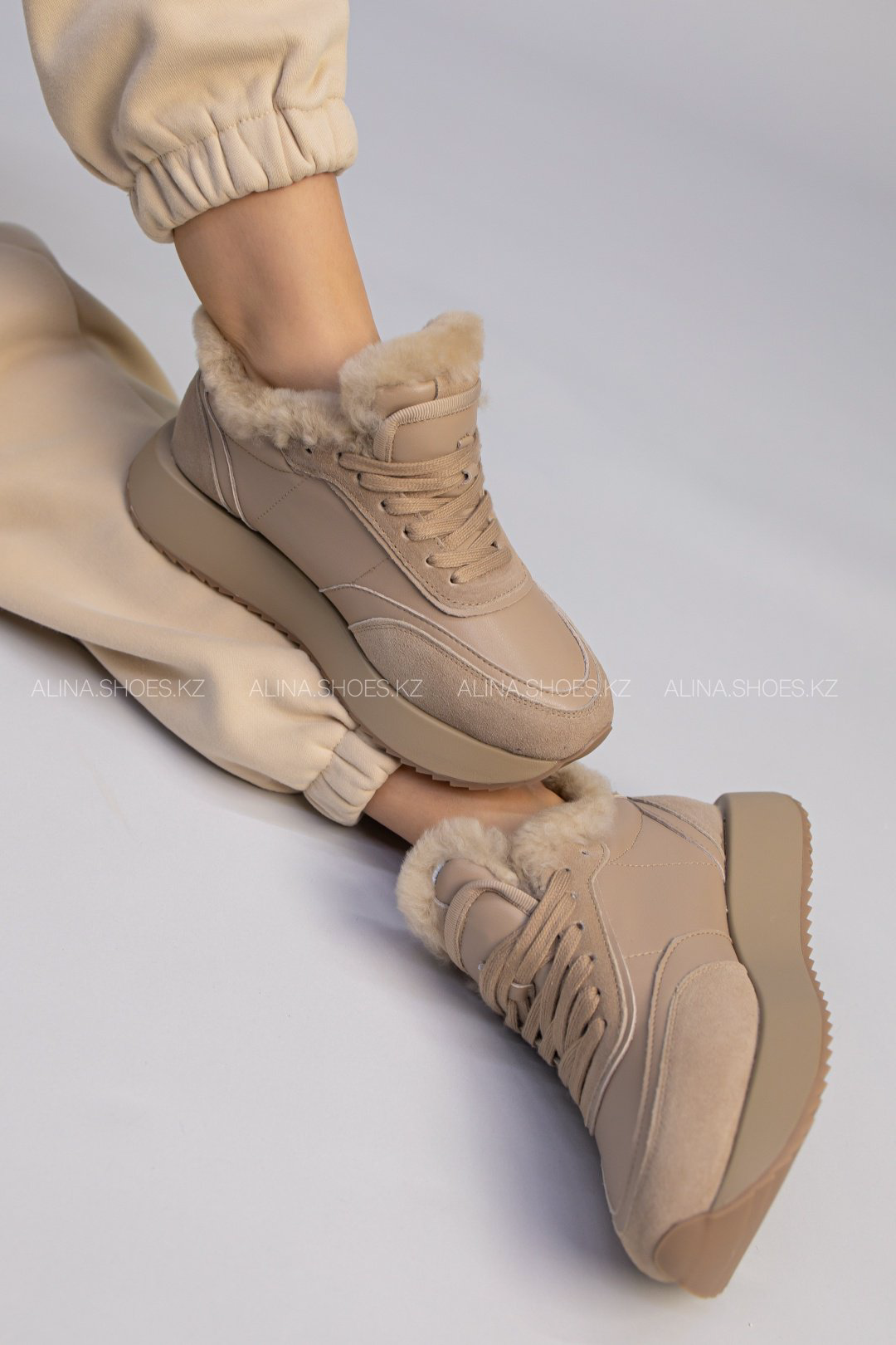 Кроссовки alinashoes коричневый купить,NaN