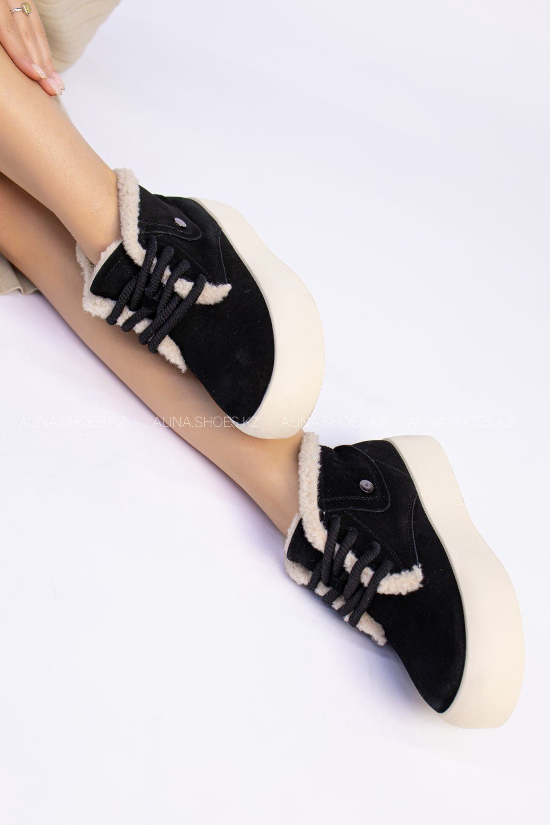 Полуботинки alinashoes черный купить,NaN
