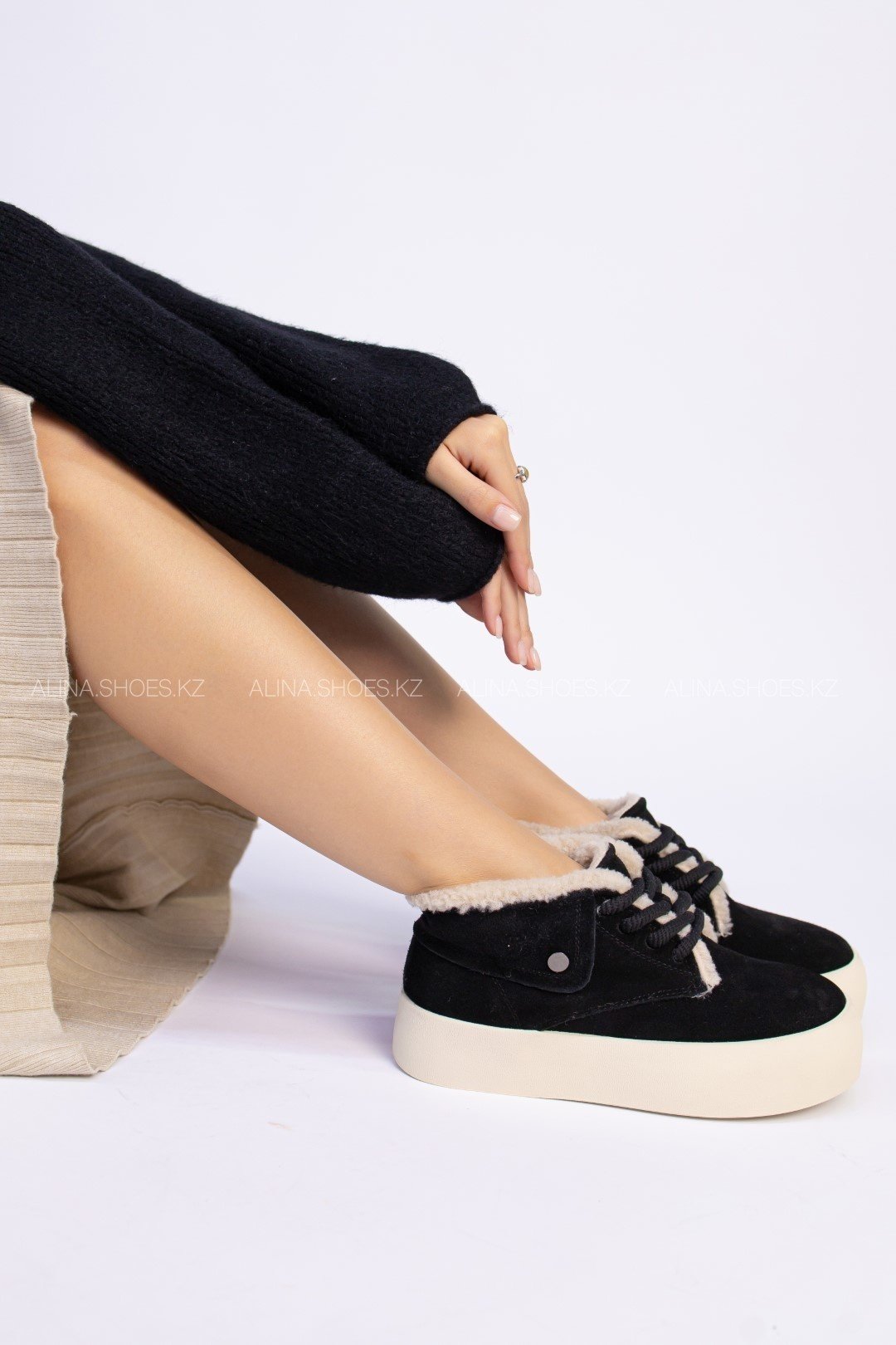 Полуботинки alinashoes черный купить,NaN