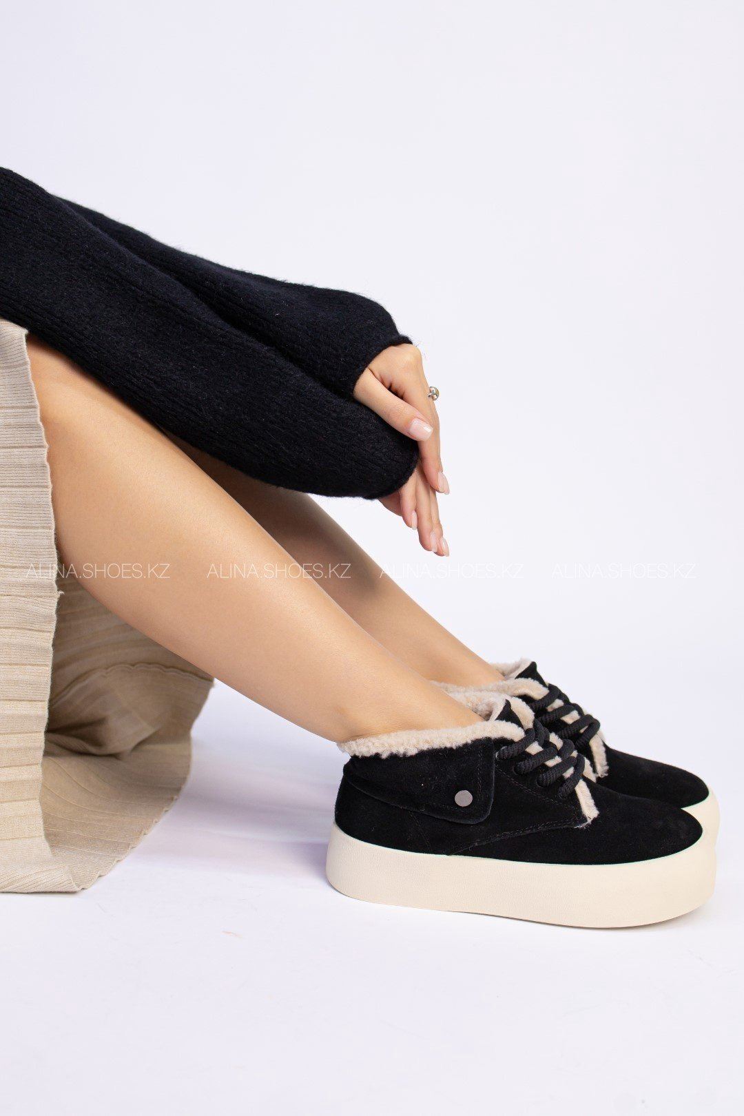 Полуботинки alinashoes черный купить,NaN