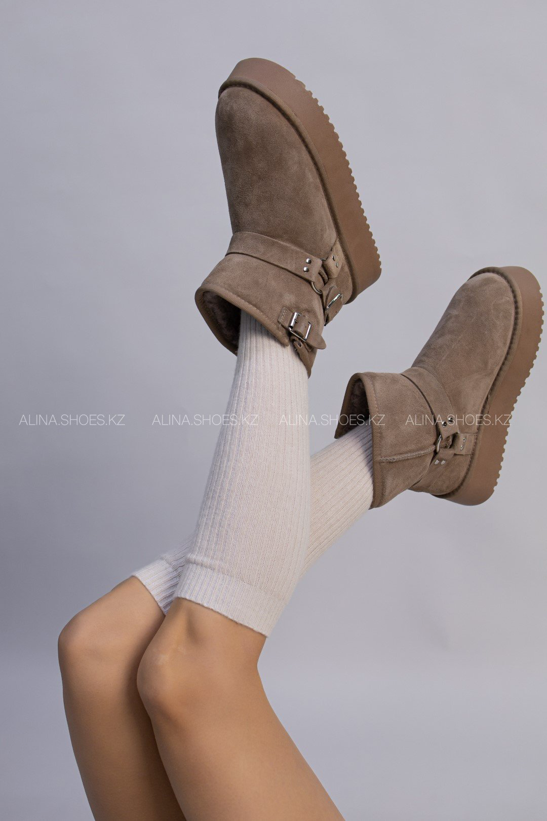 Угги alinashoes коричневый купить,NaN