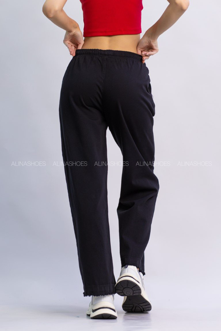 Джинсы прямые alinashoes черный купить,NaN