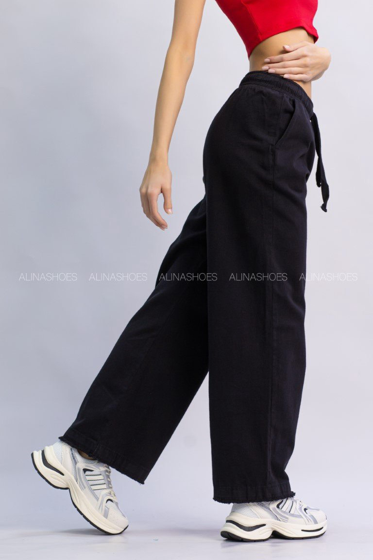 Джинсы прямые alinashoes черный купить,NaN
