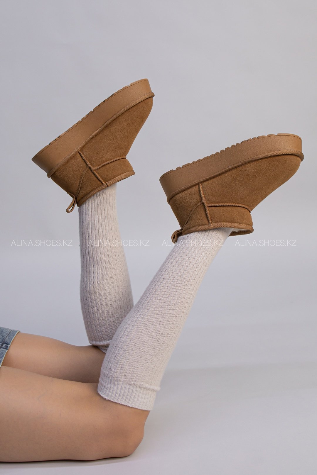 Угги alinashoes коричневый купить,NaN