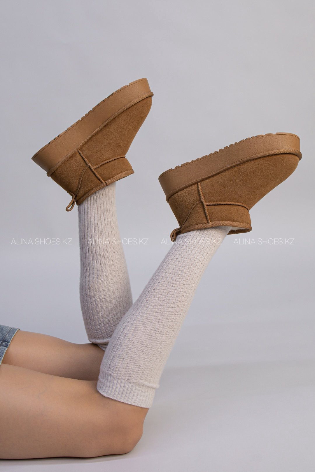 Угги alinashoes коричневый купить,NaN