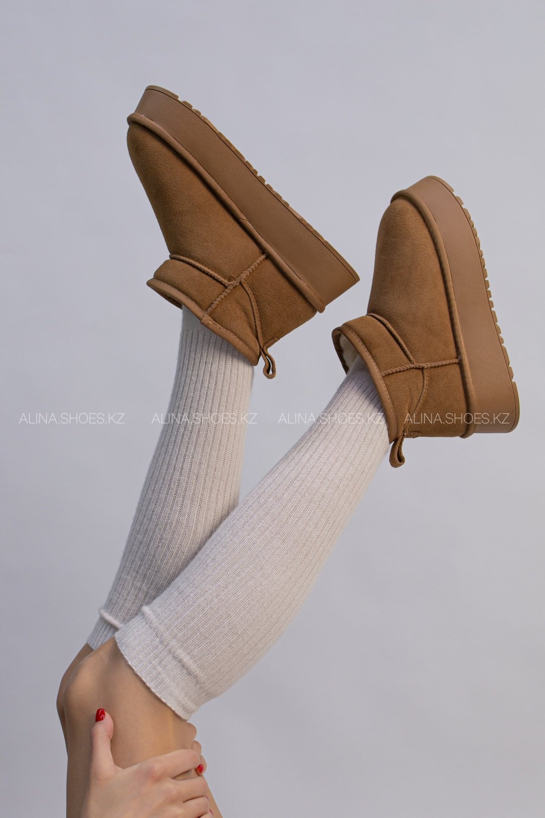 Угги alinashoes коричневый купить,NaN