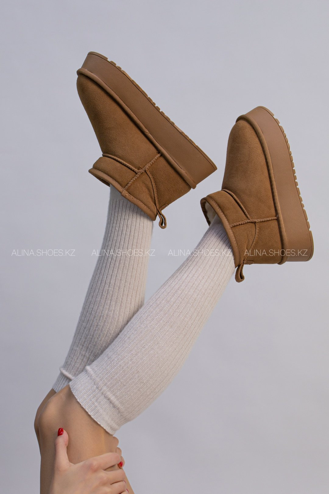 Угги alinashoes коричневый купить,NaN
