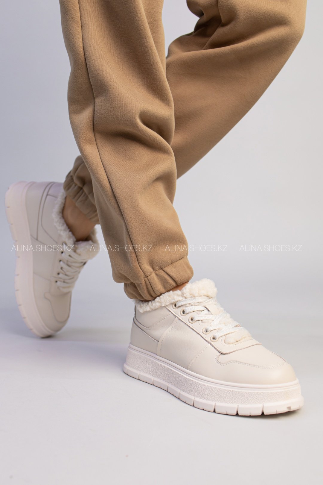 Кроссовки alinashoes бежевый купить,NaN