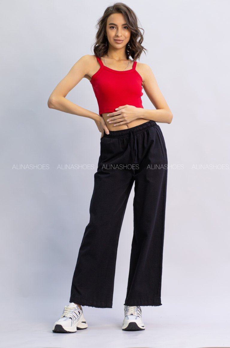 Джинсы прямые alinashoes черный купить,NaN