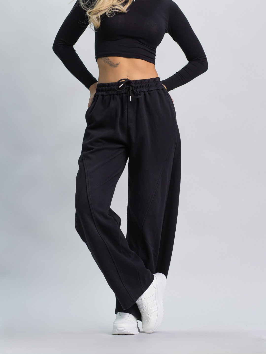 Повседневные брюки alinashoes черный купить,NaN