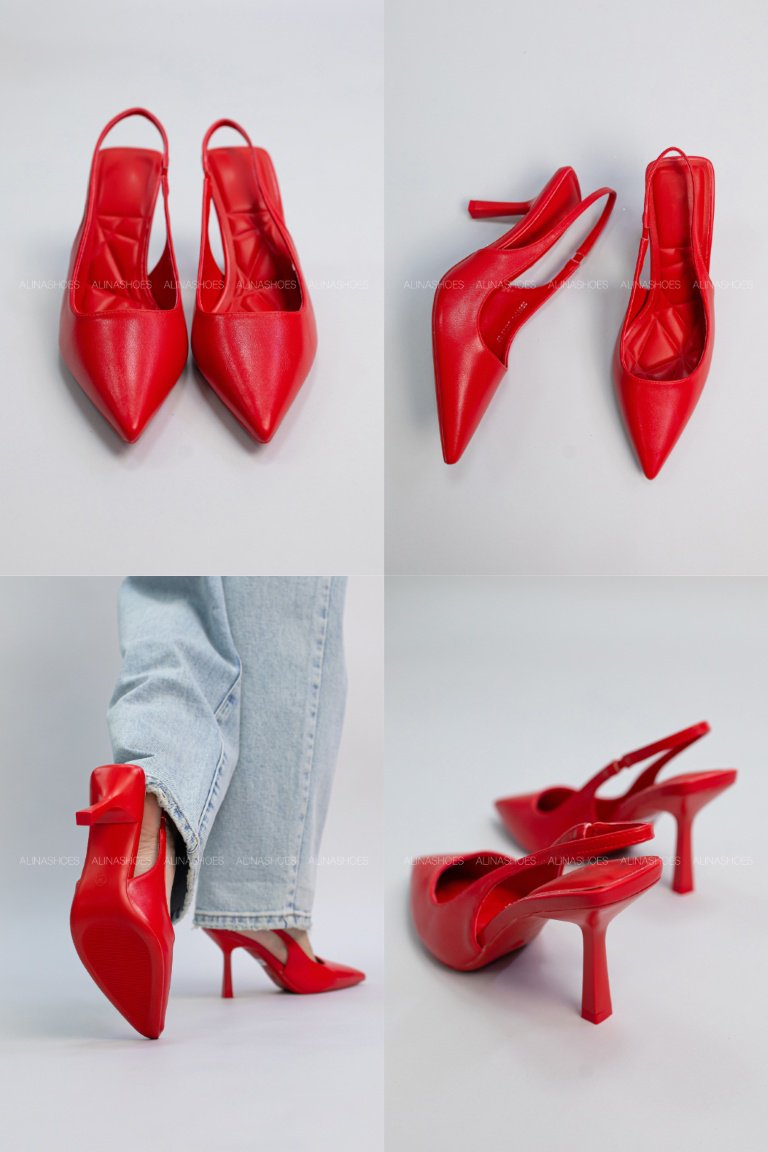 Туфли alinashoes red 35 купить,NaN