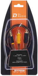 кабель DL Audio Gryphon Lite Mini Jack - 2RCA 1M 1 шт