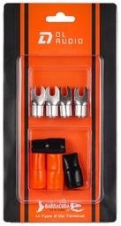 Клемма DL Audio Barracuda U-Type 2 Ga Terminal 4шт 