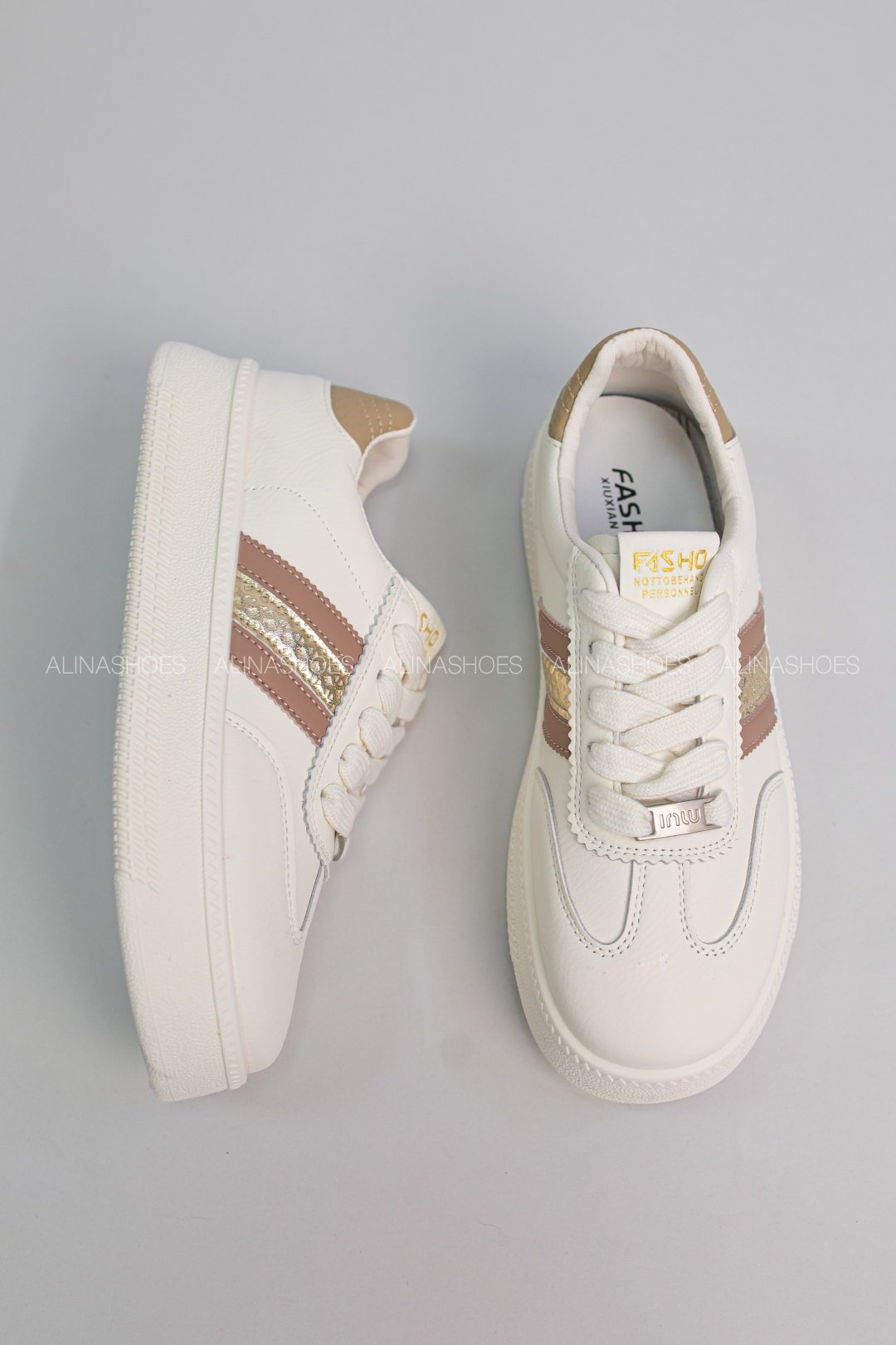 Кроссовки alinashoes белый купить,NaN