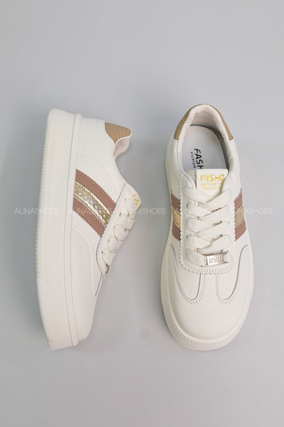 Кроссовки alinashoes белый купить,NaN