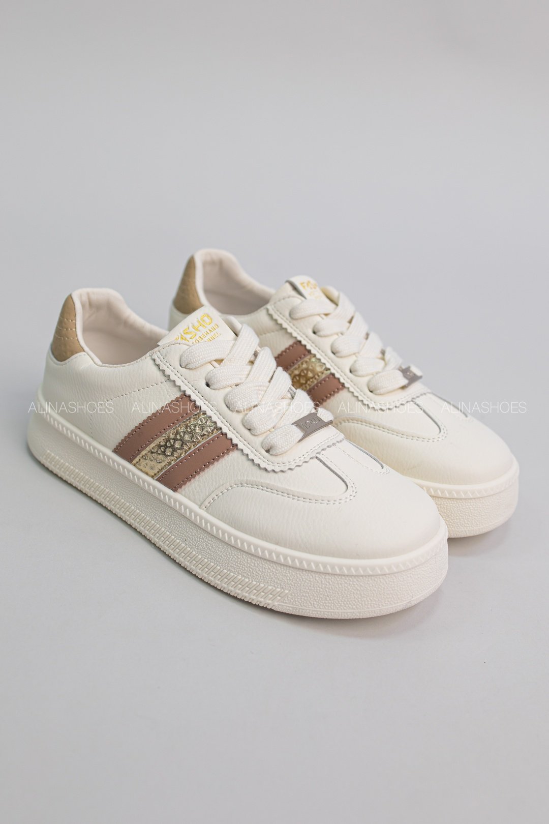 Кроссовки alinashoes белый купить,NaN