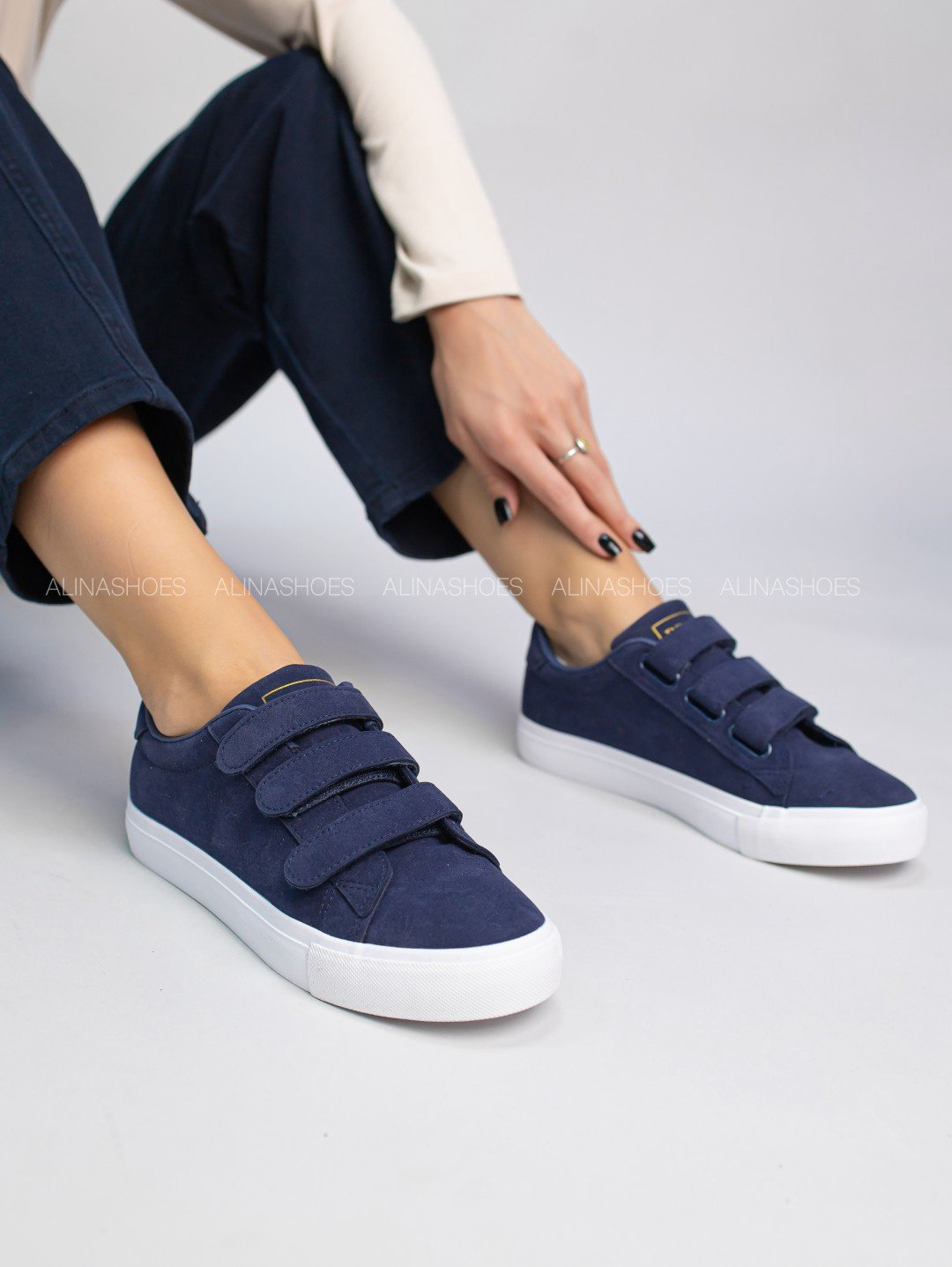 Кеды alinashoes кеды синий купить,NaN