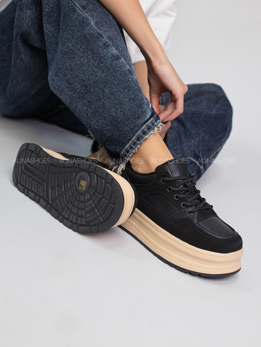 Кроссовки alinashoes кроссовки черный купить,NaN