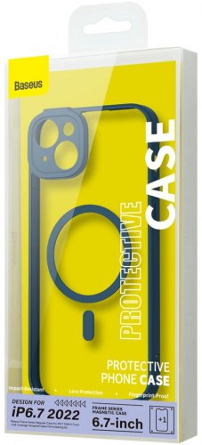 Чехол Baseus для Apple iPhone 14 Plus синий - ForteMarket Чехол Baseus для Apple iPhone 14 Plus синий купить,0