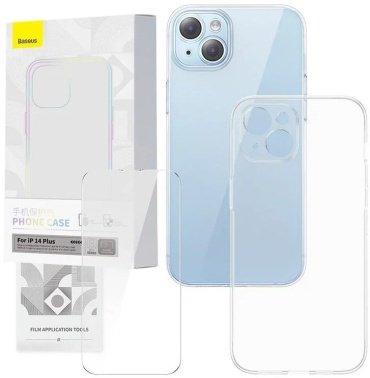 Чехол Baseus для Apple iPhone 14 Plus прозрачный - ForteMarket Чехол Baseus для Apple iPhone 14 Plus прозрачный купить,0