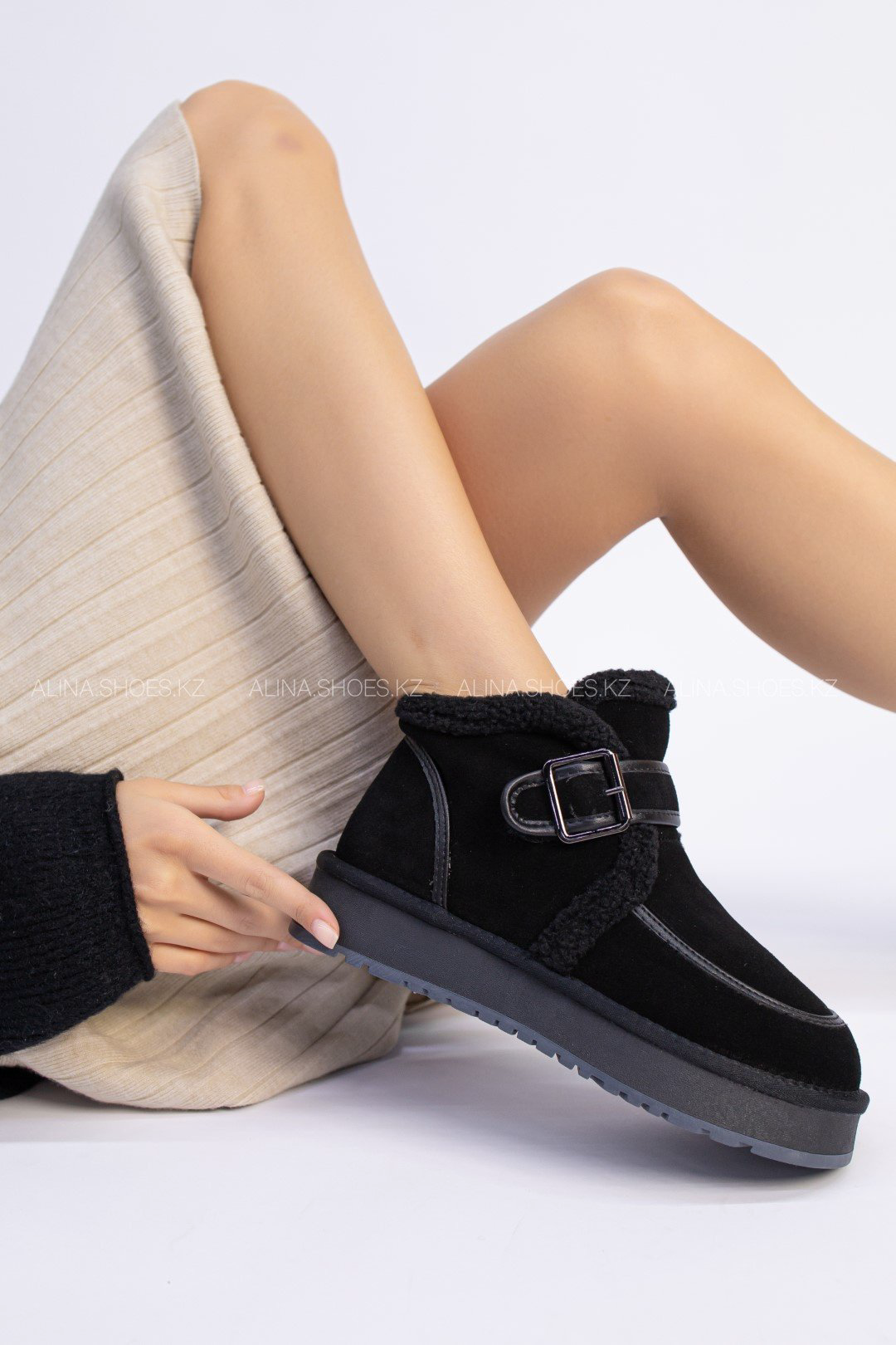 Угги alinashoes черный купить,NaN