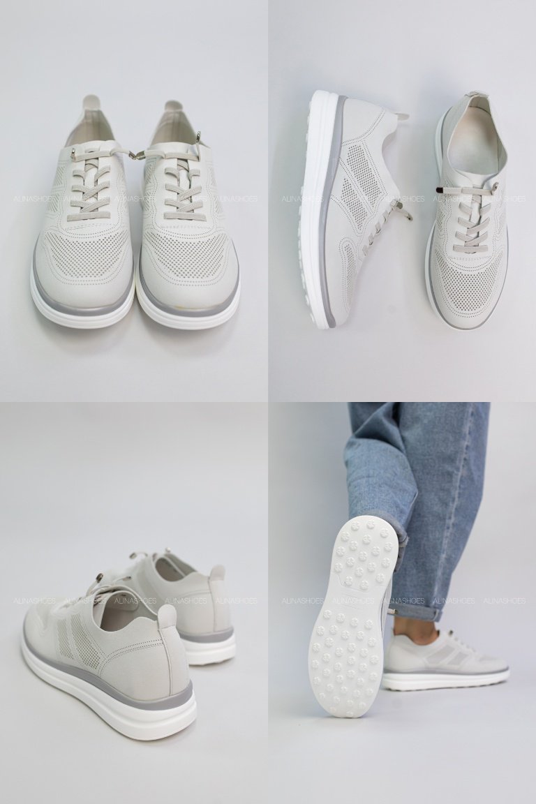 Кроссовки alinashoes серый купить,NaN