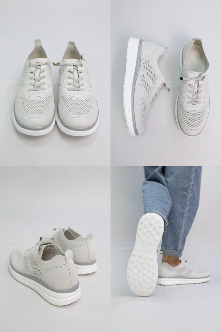 Кроссовки alinashoes серый купить,NaN