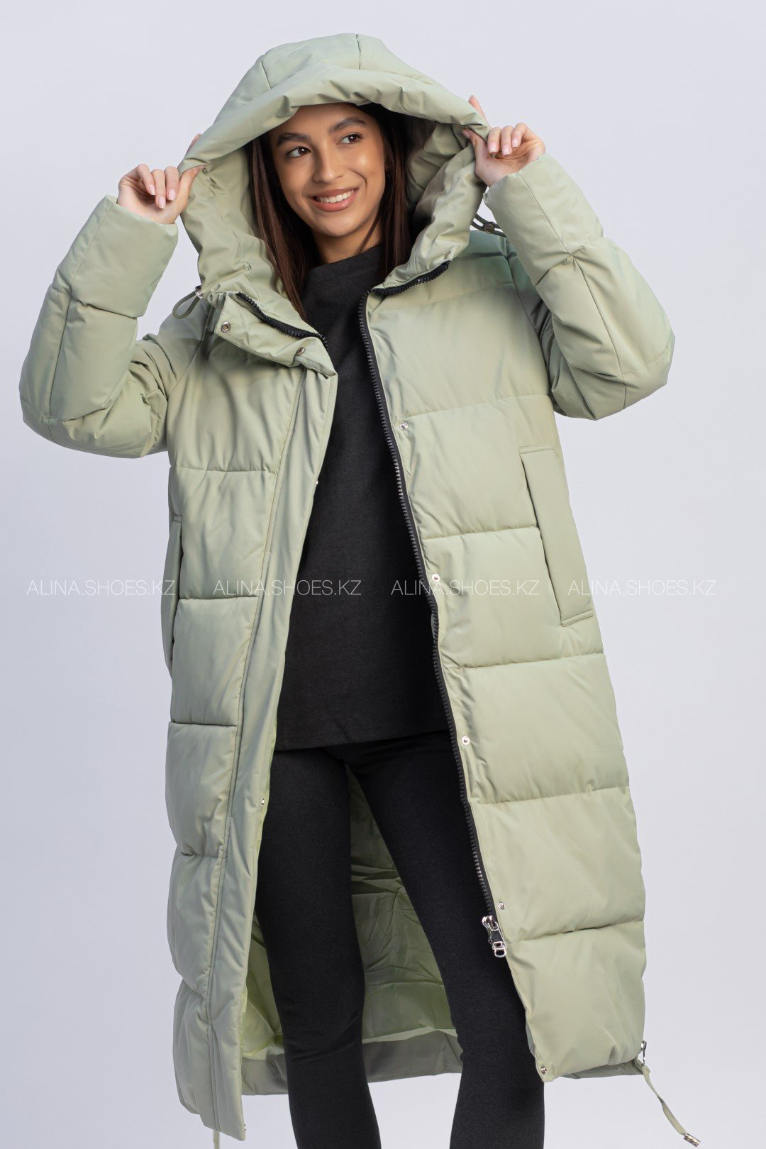 Зимняя куртка alinashoes зеленый купить,NaN