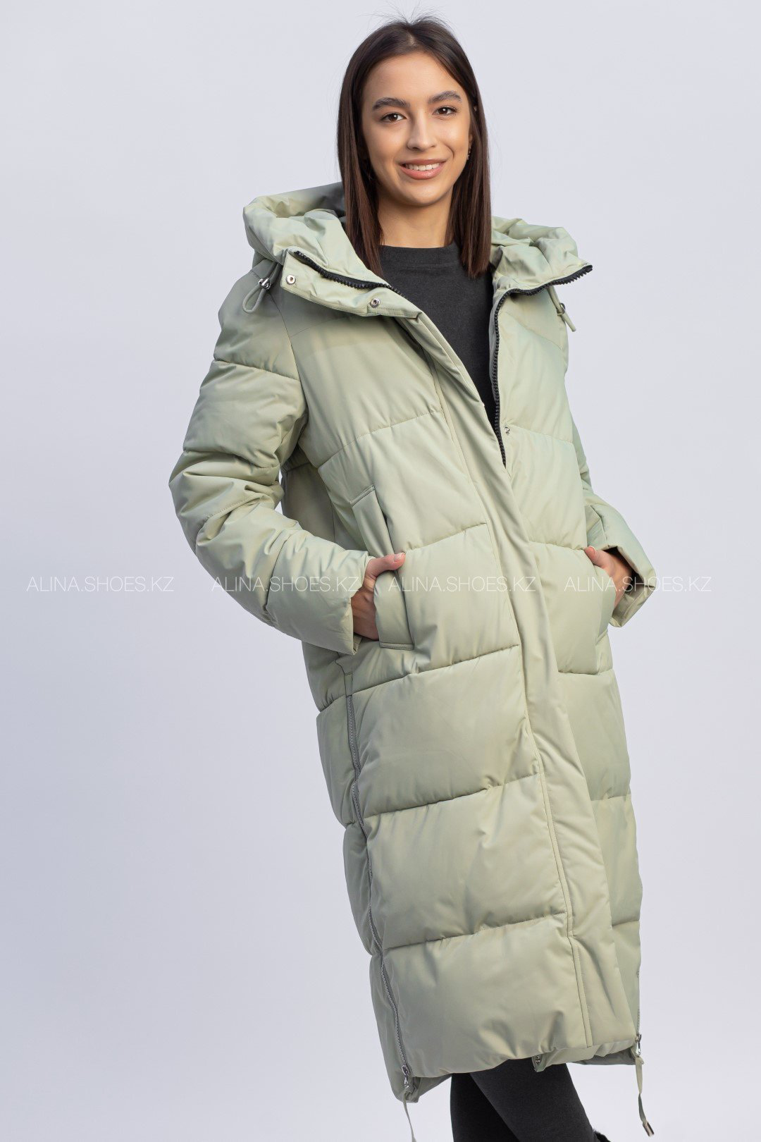 Зимняя куртка alinashoes зеленый купить,NaN