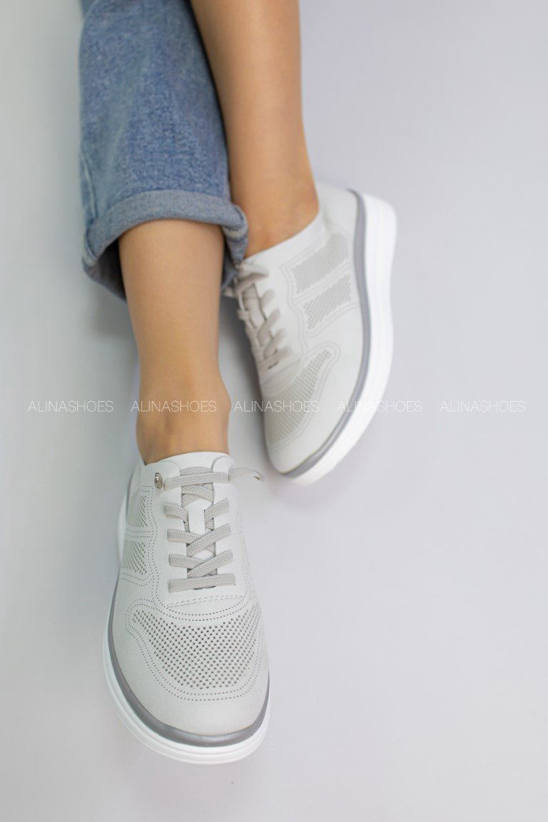 Кроссовки alinashoes серый купить,NaN