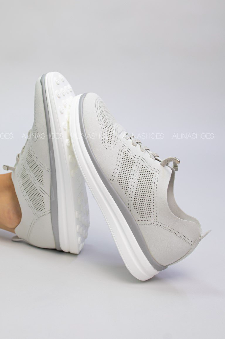 Кроссовки alinashoes серый купить,NaN