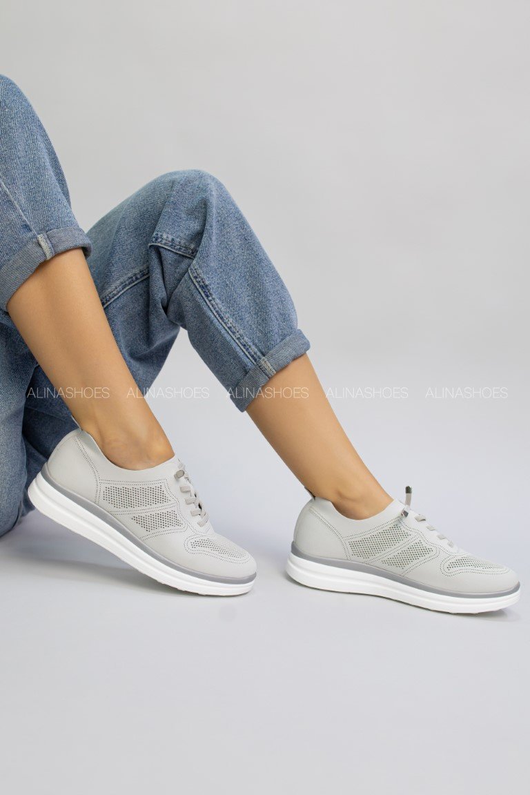 Кроссовки alinashoes серый купить,NaN