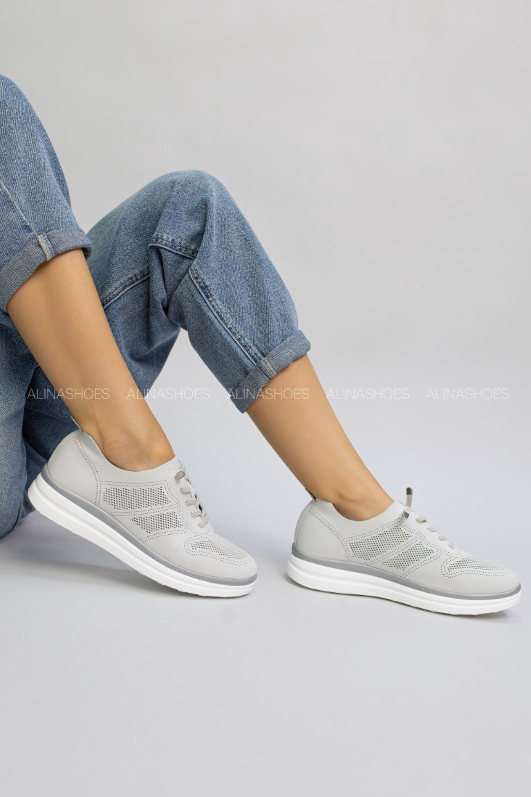 Кроссовки alinashoes серый купить,NaN