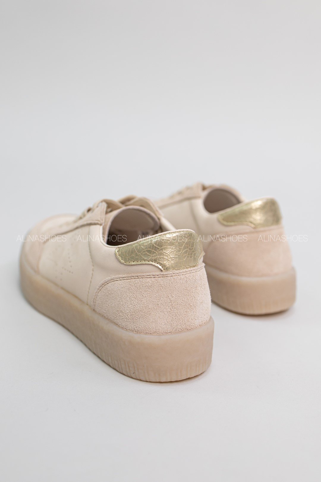 Кеды alinashoes бежевый купить,NaN