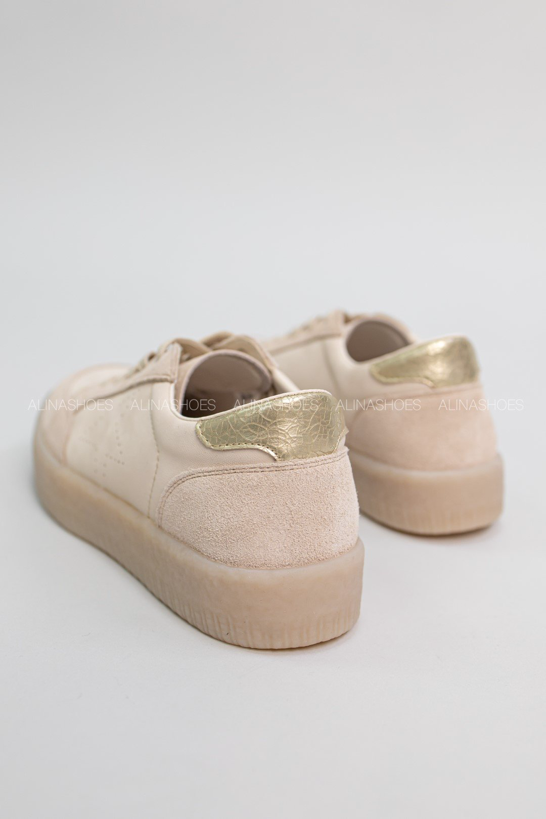 Кеды alinashoes бежевый купить,NaN