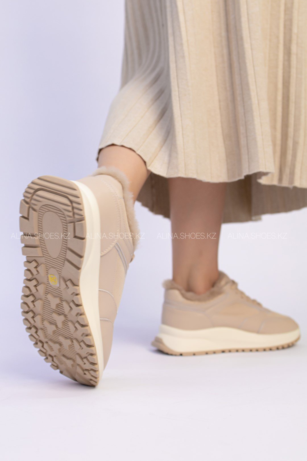 Кроссовки alinashoes бежевый купить,NaN