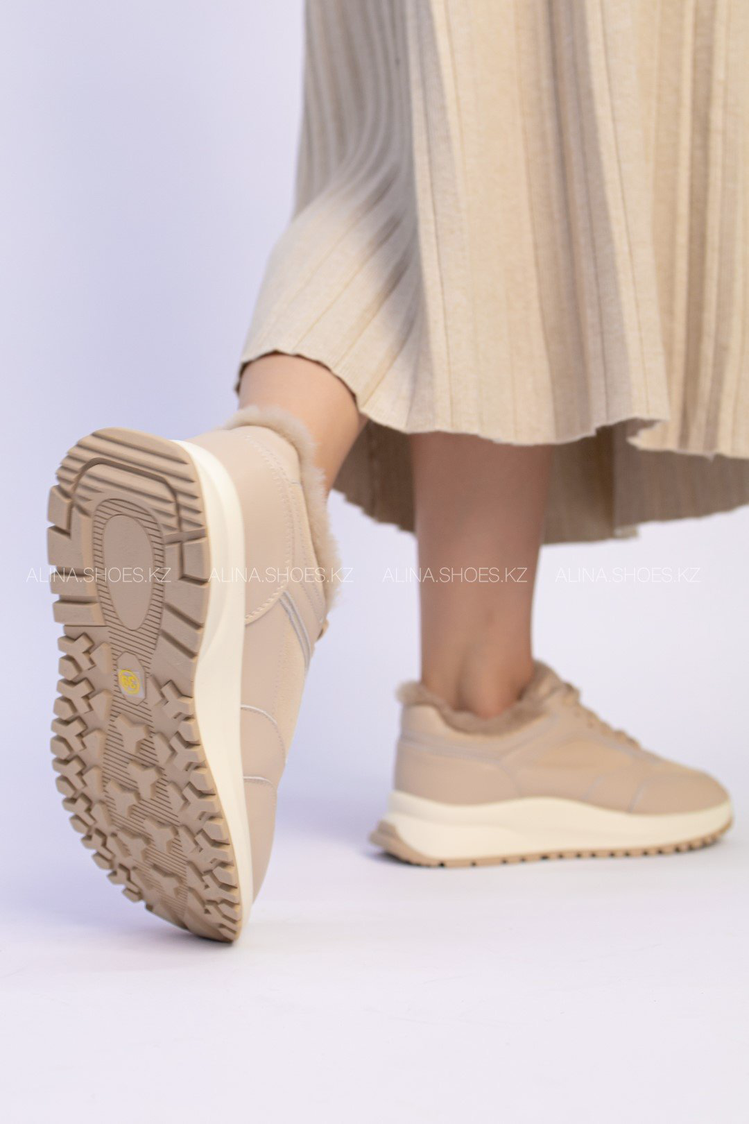 Кроссовки alinashoes бежевый купить,NaN