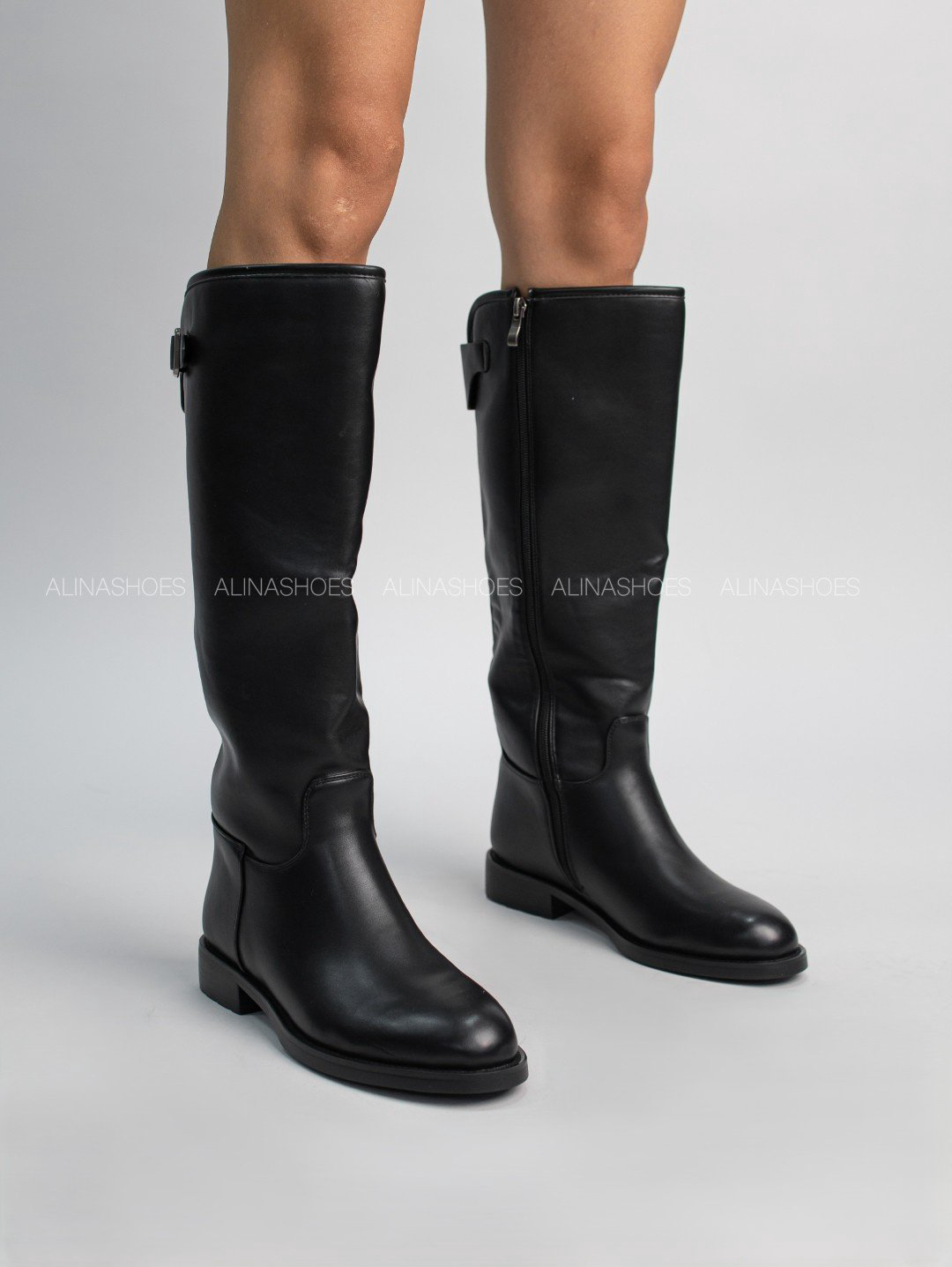 Сапоги alinashoes black 38 купить,NaN