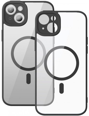 Чехол Baseus для Apple iPhone 14 прозрачный-черный
