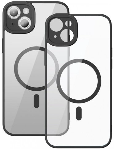 Чехол Baseus для Apple iPhone 14 прозрачный-черный купить,NaN