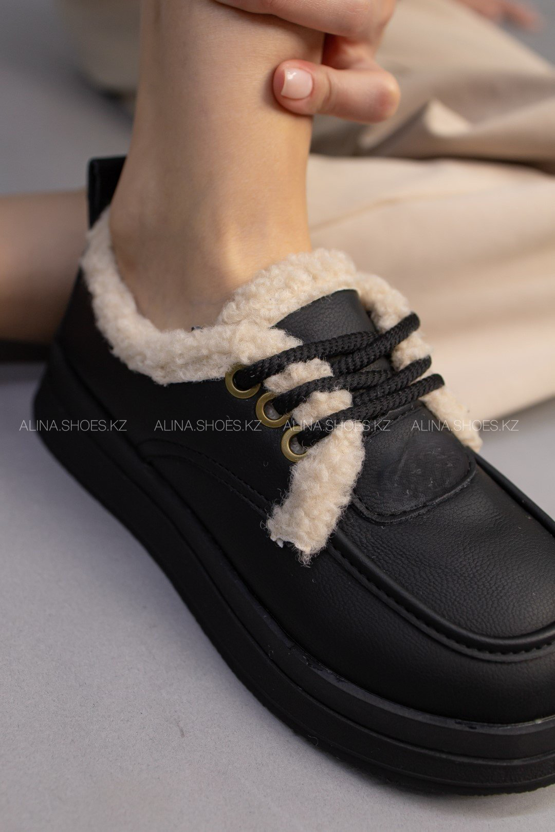 Автоледи alinashoes черный купить,NaN